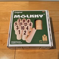 （受け渡し予定者決定済み）[新品未使用] モルック MOLKKY...