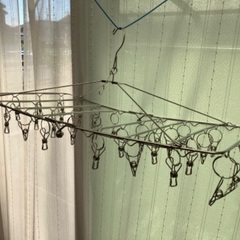 ピンチハンガー　洗濯カゴの画像