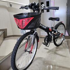 折り畳みジュニアMTBとストライダーをセットで