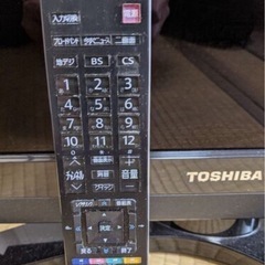 東芝REGZAカラーテレビ37型 の画像