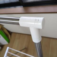 取引中【11/1午前, 11/2午前引取り限定】 ニトリ コンパクトX型物干しの画像