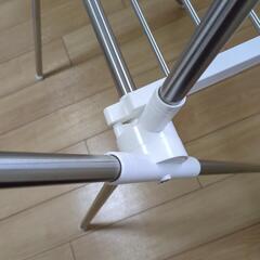 取引中【11/1午前, 11/2午前引取り限定】 ニトリ コンパクトX型物干しの画像