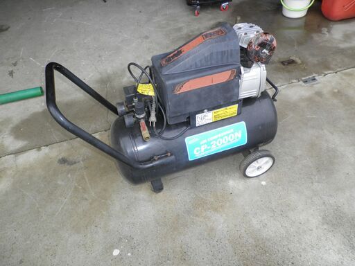ナカトミエアーコンプレッサー ＣＰ－２０００Ｎ動作確認正常