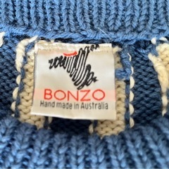 BONZO メンズセーター Hand　made in  Australia【受渡予定者決定済みです】の画像