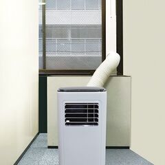 移動式クーラー　冷風/除湿/送風　ノンドレン方式　KODEN　KEP211Rの画像
