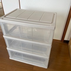 【決まりました🌸】収納ケース 3段の画像