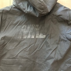 NIKEボアコート黒130-140cmの画像