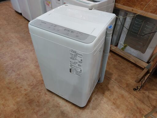 【愛品館 市原店】Panasonic　2022年製　6.0Kg洗濯機　NA-F6B1　 【愛市I4S033178-104】