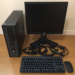 デスクトップPCセット core i5メモリ16GB SSD256GB