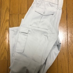 【未使用】ワークマン　作業ズボン82cm　グレー