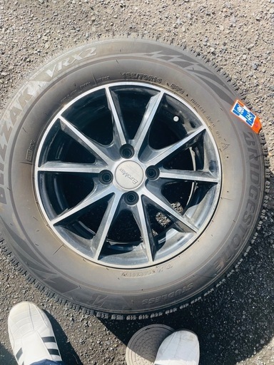 スタットレスタイヤ4本
ホイールセット