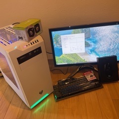 早い者勝ち！win10PRO　買って直ぐに使えるオシャレな白ゲー...