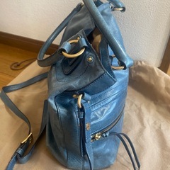 カバン　ショルダーバック　バック　SAZABY 革の画像