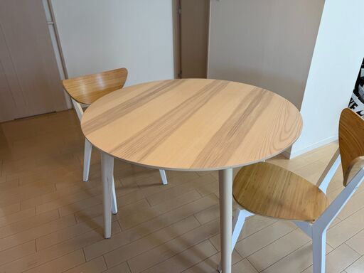 IKEA ダイニングテーブル105cm＋椅子セット