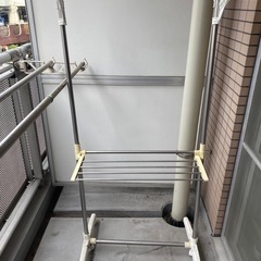 ニトリ　洗濯物干しラック