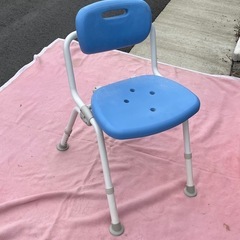 Panasonicシャワーチェア青の画像