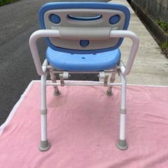 Panasonicシャワーチェア青の画像