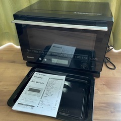 【SHARP】オーブンレンジRE-WF181B　取説など付属品あり