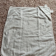 おくるみタオル　今治タオル 白雲 おくるみ フード付き HACOON ベビーの画像