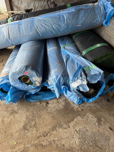 人工芝10本ピン400本付 サイズ様々バラ売り可