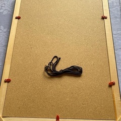 ガラス面入り額縁の画像