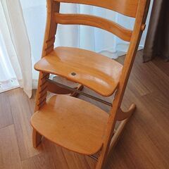 子供用 木製ダイニングチェア1脚