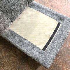 karimoku/カリモク 1人掛けソファ ローソファ グレー系の画像