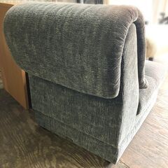 karimoku/カリモク 1人掛けソファ ローソファ グレー系の画像