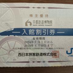 京都鉄道博物館　入館割引券