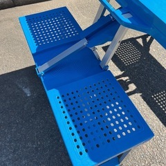 アウトドア 折り畳みテーブル テーブル 机 バーベキュー　レジャー の画像