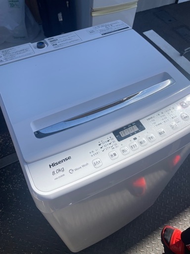ハイセンス 全自動洗濯機  HW-DG80B