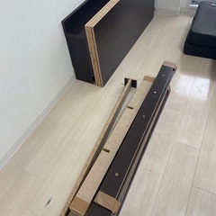 セミダブルローベッド、セミダブルマットレスセットの画像