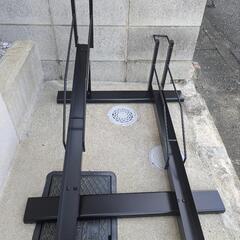 スロープ付き自転車ラック (2台用)　遠藤ワークス 日本燕三条製の画像