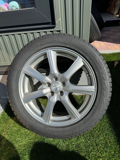 冬タイヤ、ホイール付き