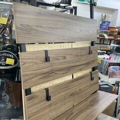 ニトリ、突っ張りラック、カエサル、ミドルブラウン、幅80cm ニトリ [幅80cm]突っ張りラック カエサル 80cm幅(ミドルブラウン