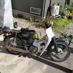 ホンダスーパーカブDX50サビ多め