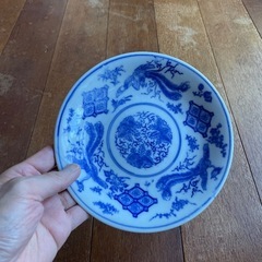  骨董 伊万里？ 
古い印判皿 1枚¥2000の画像