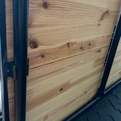 車 ラゲッジマット(防水) DIY棚 セットの画像