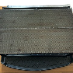 車 ラゲッジマット(防水) DIY棚 セットの画像