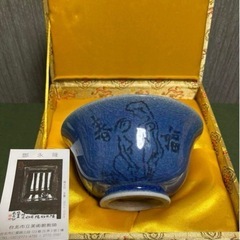 単品出品しております　青銅卦算　花入れ　抹茶茶碗　筆筒　台湾製　陶器　美術品　コレクションの画像