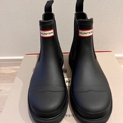 「HUNTER ハンター コマンドチェルシ―ブーツ 4 23.0cm WFS1018RMA ブラック」の画像