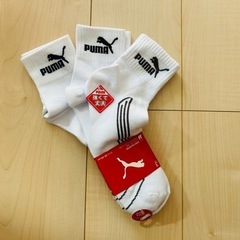 プーマ新品ソックス3足26-28cmの画像