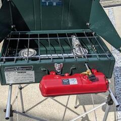 キャンプ用品 コールマンツーバーナー