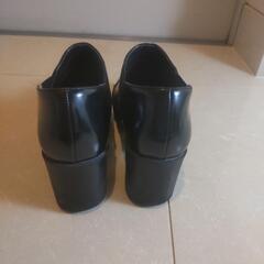 ショートブーツ　黒の画像