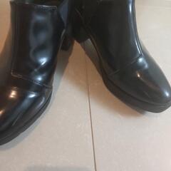 ショートブーツ　黒の画像