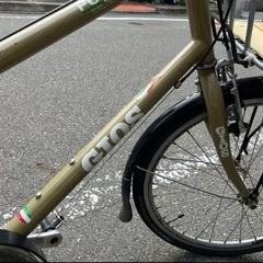 ジオス プルミーノ'21 ベージュブラウン 20型 変速7段 ミニベロ