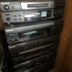 【取りに来てくれる方限定】ソニー　SONYミニコンポ　MHC-5...