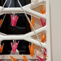 ゴミ箱+ハンガーピンチ
の画像