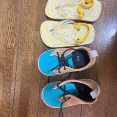 未使用　ベビーシューズ14cm 　サンダル 13cm