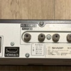 SHARP ブルーレイディスクレコーダーの画像